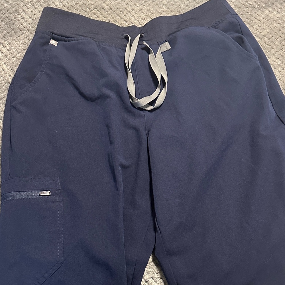 Navy Zamora™ - Petite Jogger Scrub Pants Pants